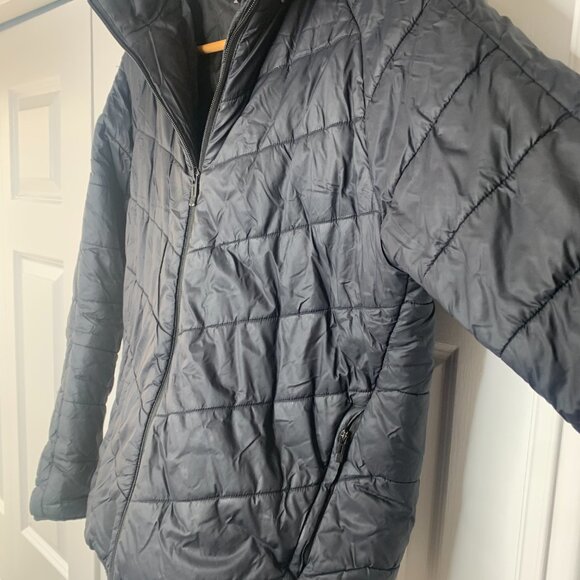 Puma Mens black Quilted Hooded Jacket - Picture 4 of 9